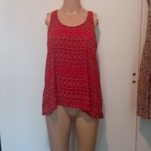 NWOT. Hollister Red white and blue